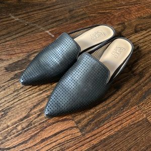 Franco Sarto Black Mules